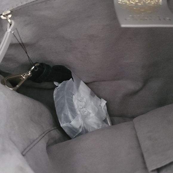 Vince Camuto Solid or Snake Embossed Leather Tote -Emely - Picture 10 of 14